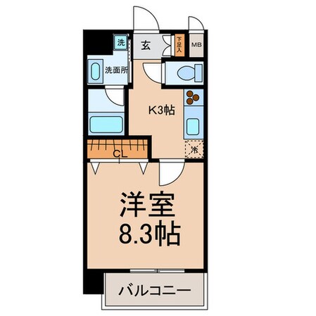 ラ ベル ヴィーの物件間取画像